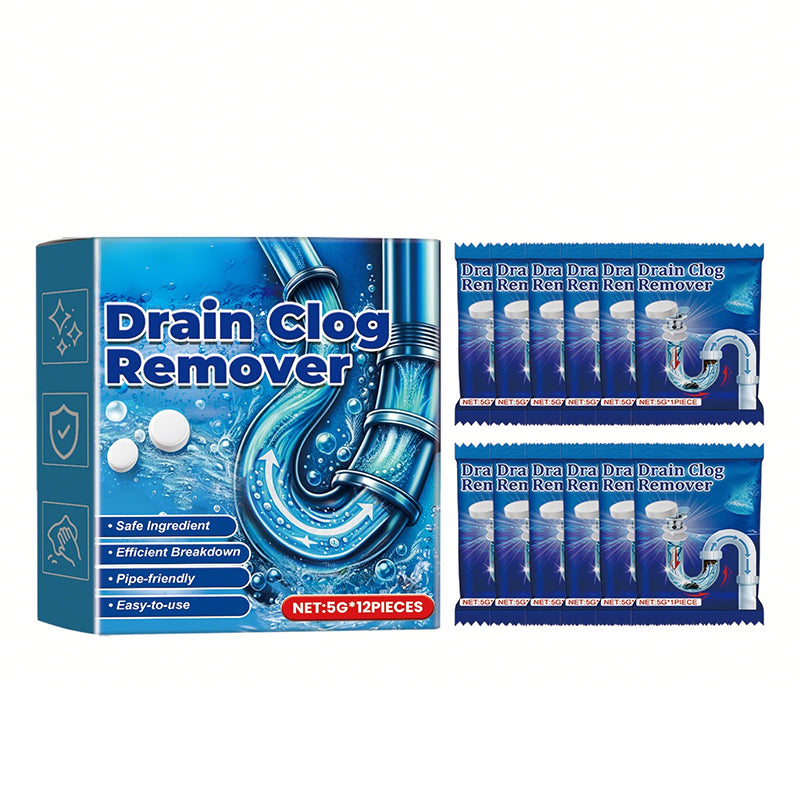 š¢š¢BUY 2 GET 3 FREEā°Effervescent Drain Clog Remover Tablets