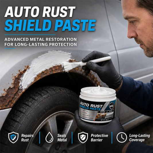 Car Metal Rust Repair Paste | Multi-Purpose Anti-Rust & Rust Remover Paste for Auto Metal Surface Restoration