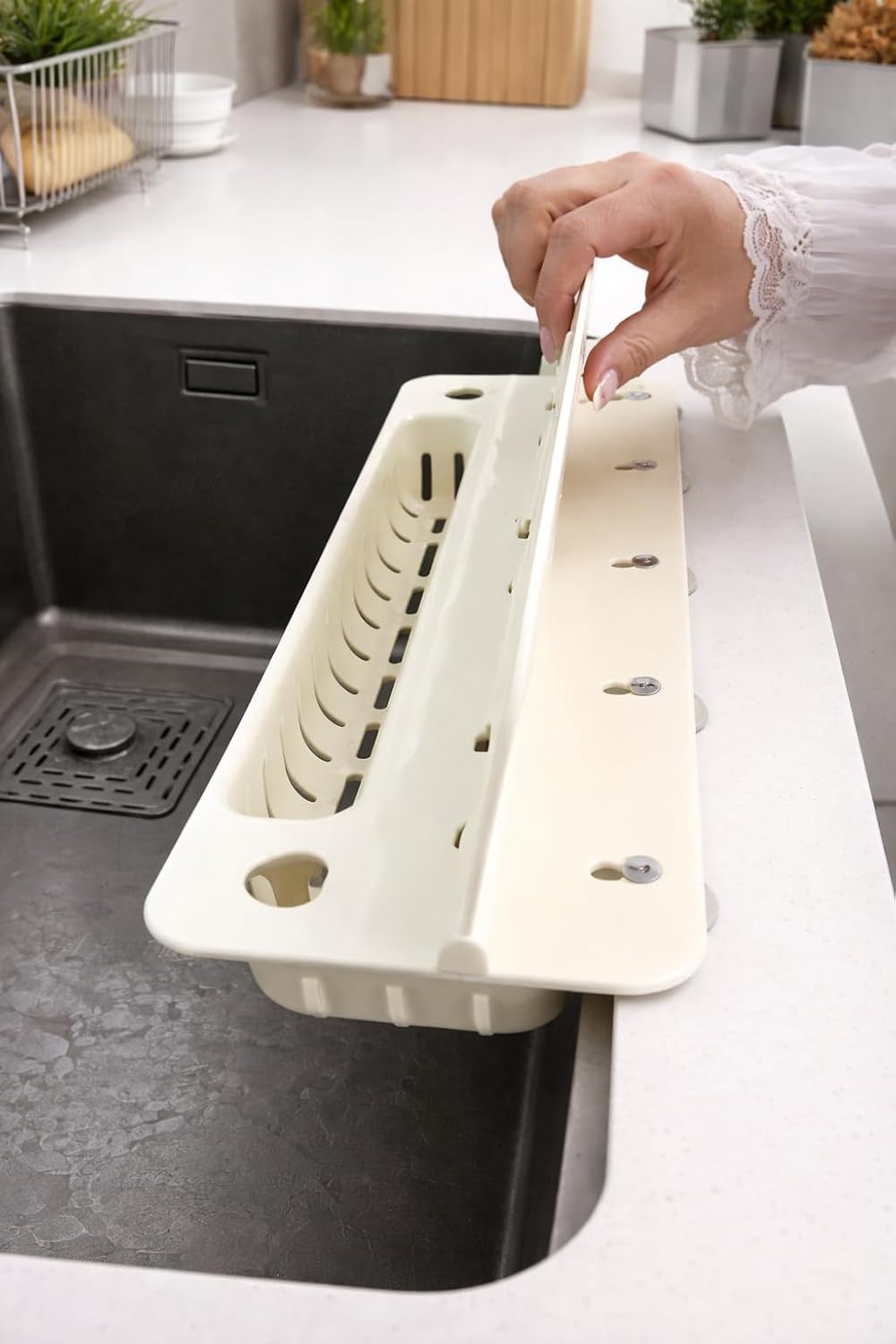 Premium Splash Guard with 5 Suction Cups – Ultra-Strong Attachment
