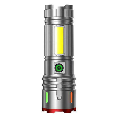 Ultra Bright Portable LED Flashlight – Long Range High Power Torch for Camping, Hiking & Emergency Lighting
