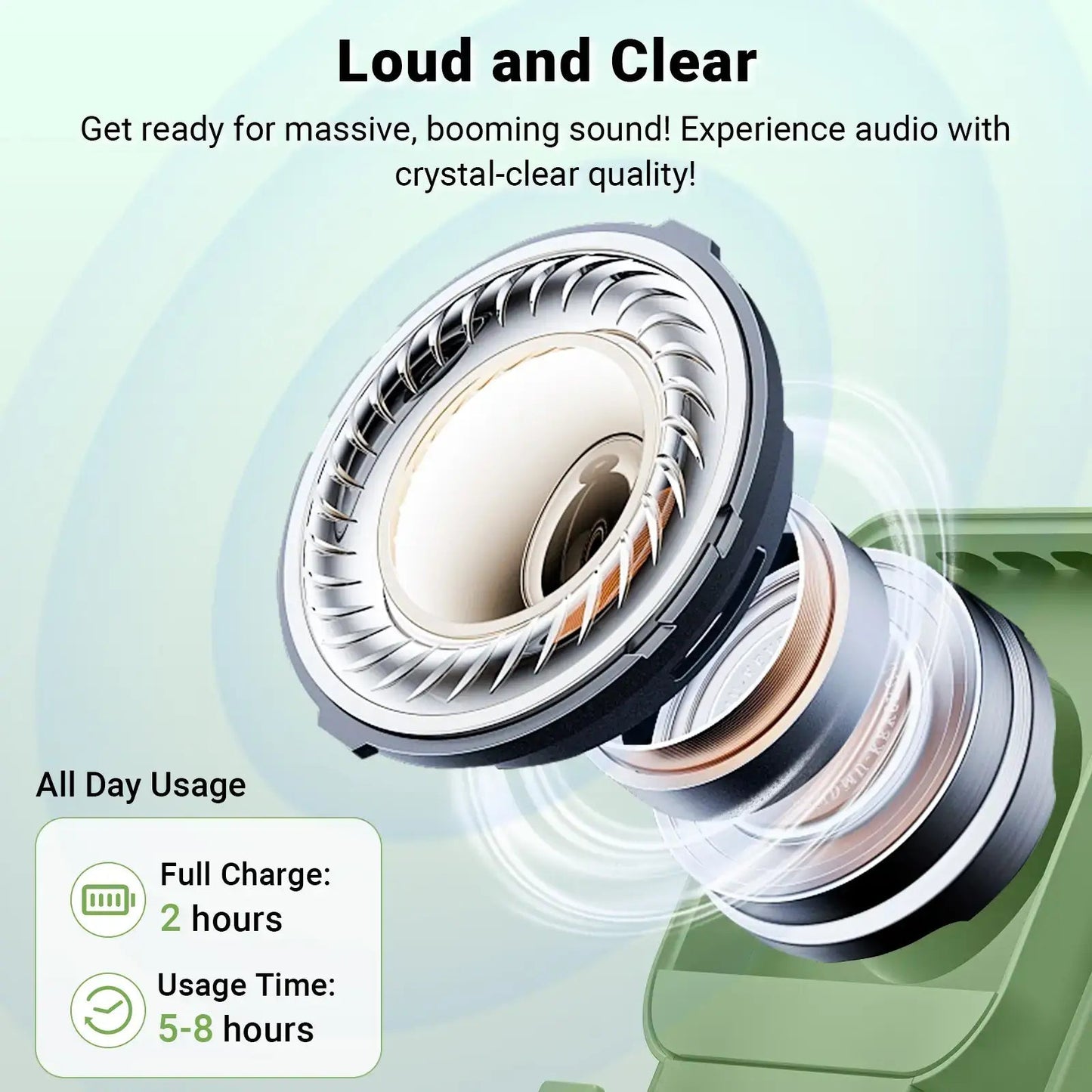 Instant Sensory Boost Wireless Induction Bluetooth Speaker
