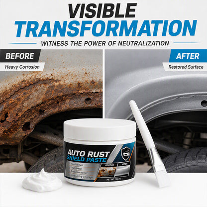 Car Metal Rust Repair Paste | Multi-Purpose Anti-Rust & Rust Remover Paste for Auto Metal Surface Restoration