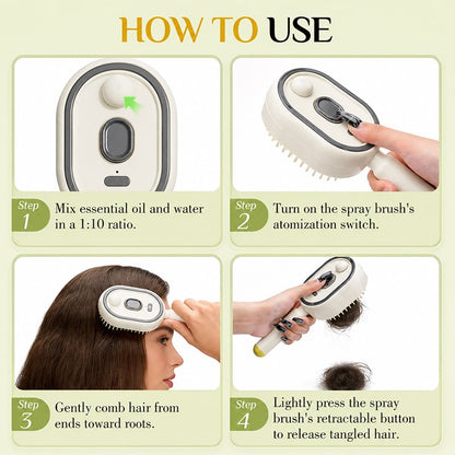 🩷Electric Spray Air Cushion Massage Comb