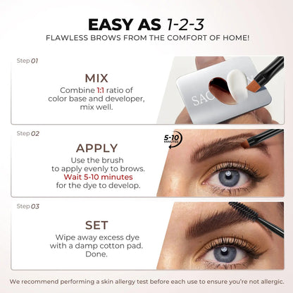 BrowBloom™ Semi-Permanent Eyebrow Tint Kit