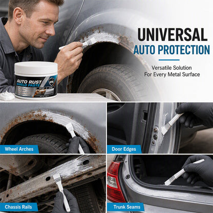 Car Metal Rust Repair Paste | Multi-Purpose Anti-Rust & Rust Remover Paste for Auto Metal Surface Restoration