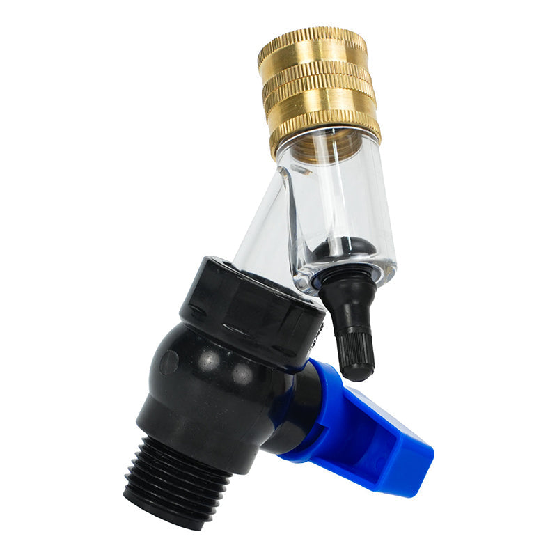Universal Water Heater Cleaning Kit – Chemical-Free Sediment Removal Tool with Rubber Gaskets for Tank Maintenance