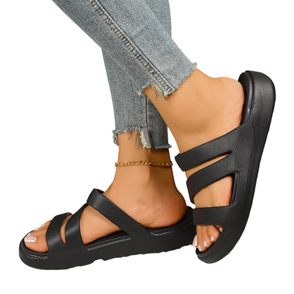 ⏳Limited-time 50% off⏰Women’s Cushioned Thick Sole Slides🥿