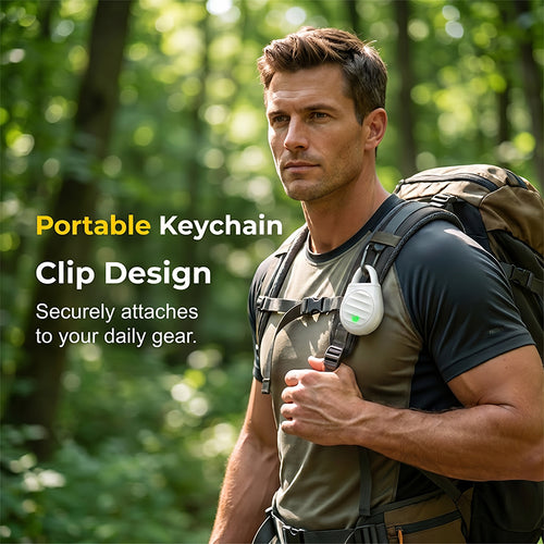 🐦No more trouble from birds, beasts and locusts！Portable Ultrasonic Bird Repellent Keychain