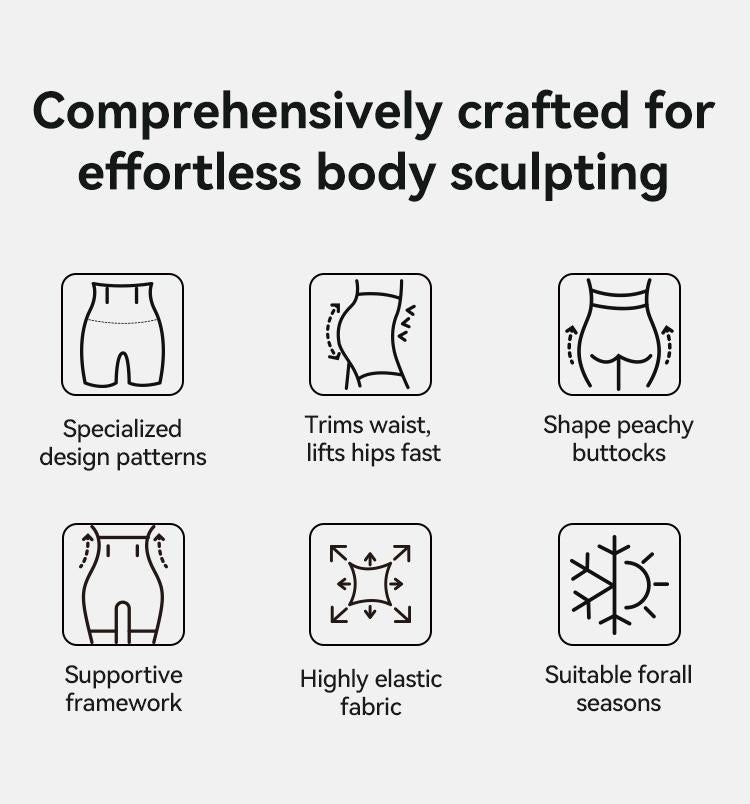 Final 3 Hours - BUY 1 GET 1 FREE Women's Tummy Control Butt-Lifting Shapewear