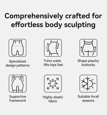 Final 3 Hours - BUY 1 GET 1 FREE Women's Tummy Control Butt-Lifting Shapewear