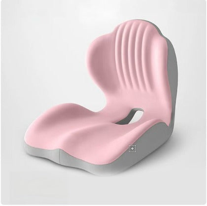 Ergonomic Lumbar & Seat Support Cushion Suitable for office chairs, car seats, and home use – relieves back and hip pain.