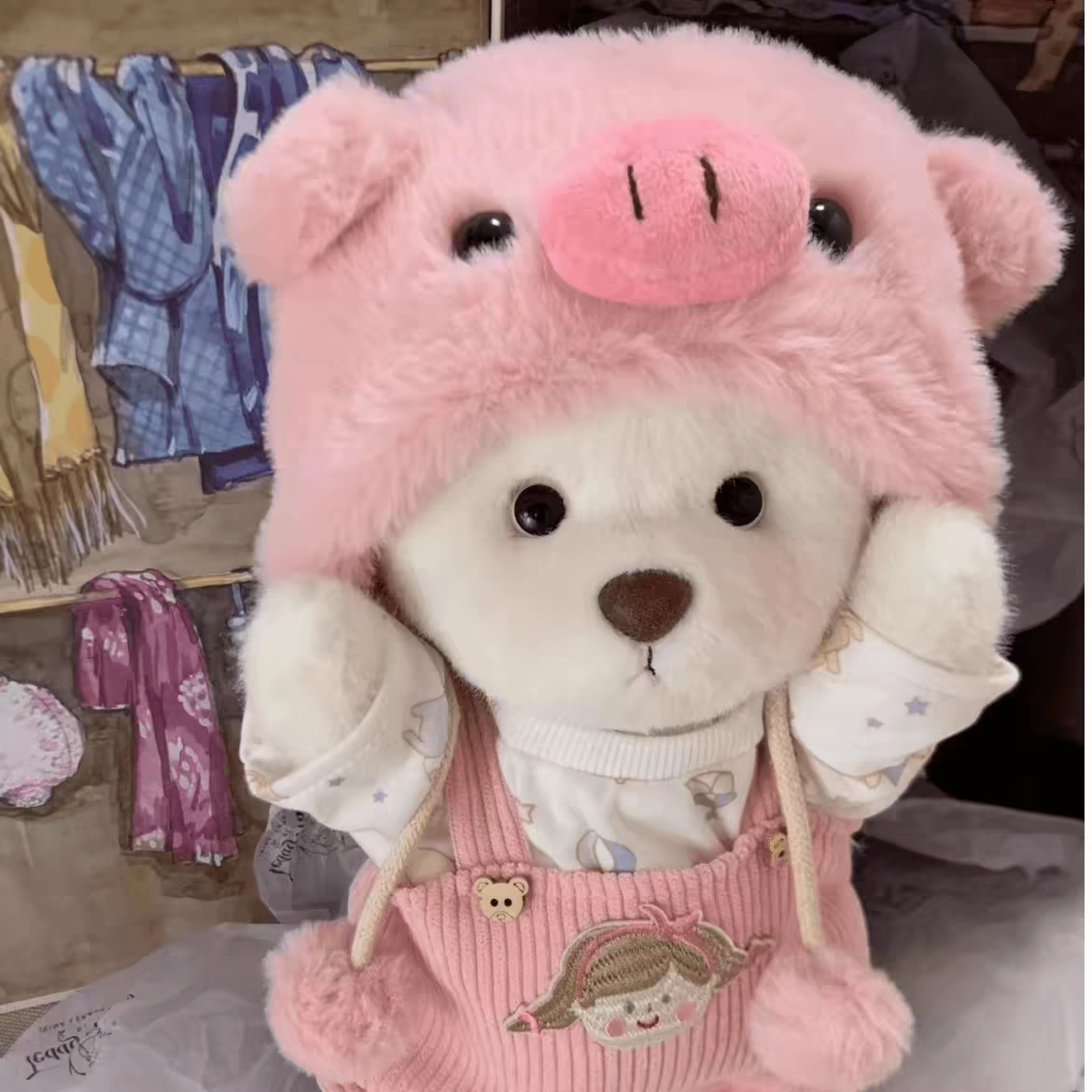 🐻The teddy bear knows what clothes to wear(Only clothes)