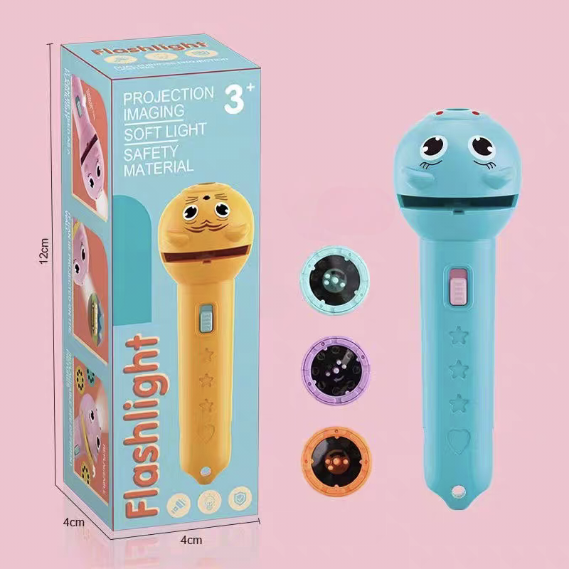 Ignite Their Imagination: Magical Kids Projection Flashlight Early Learning Toy