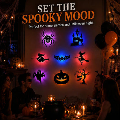🔥 Last Chance! 60% OFF Halloween LED Wall Stickers 🎃 Create Spooky Vibes Instantly