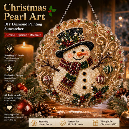 New Christmas Diamond Painting DIY Craft Door Plaque Hanging Ornament