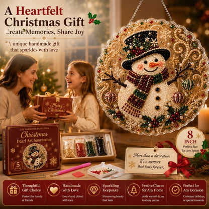 New Christmas Diamond Painting DIY Craft Door Plaque Hanging Ornament