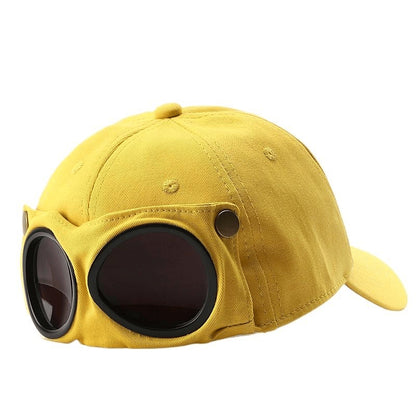 The Aviator Cap — Goggle Panel Series