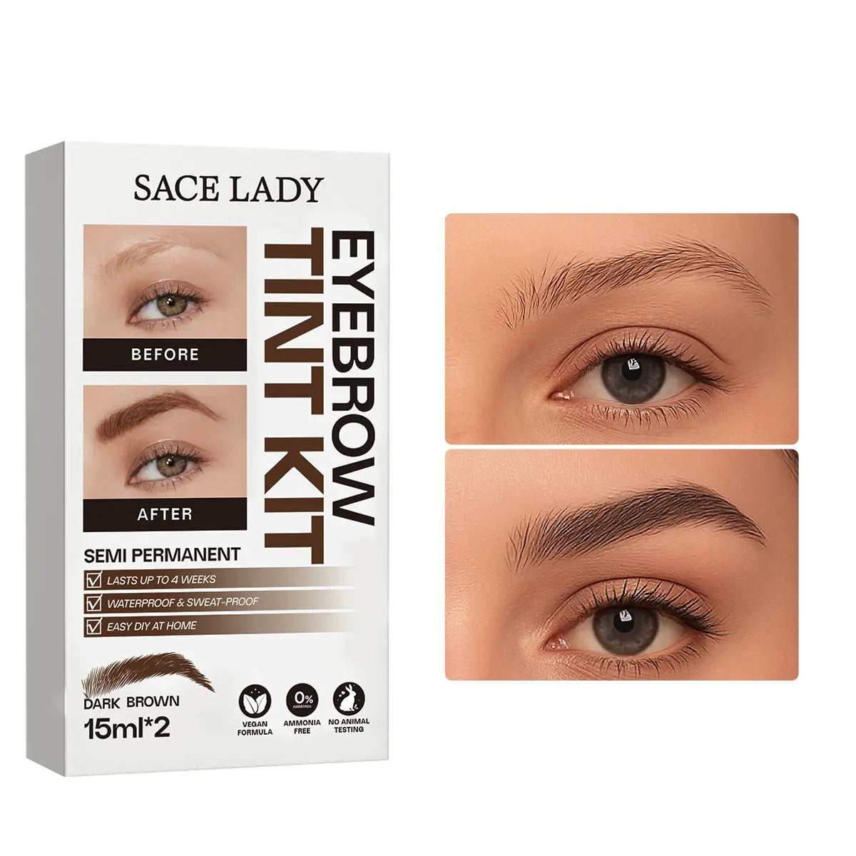 BrowBloom™ Semi-Permanent Eyebrow Tint Kit