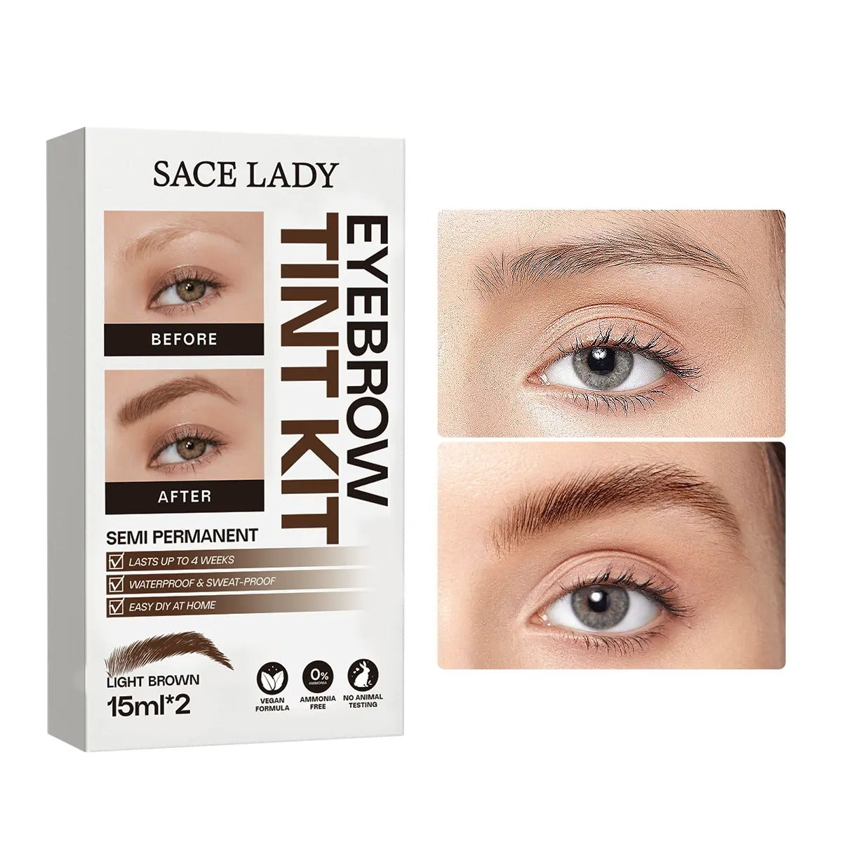 BrowBloom™ Semi-Permanent Eyebrow Tint Kit