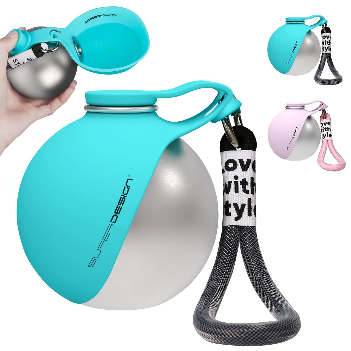 Portable Dog Water Bottle – Leak-Proof & Travel Ready