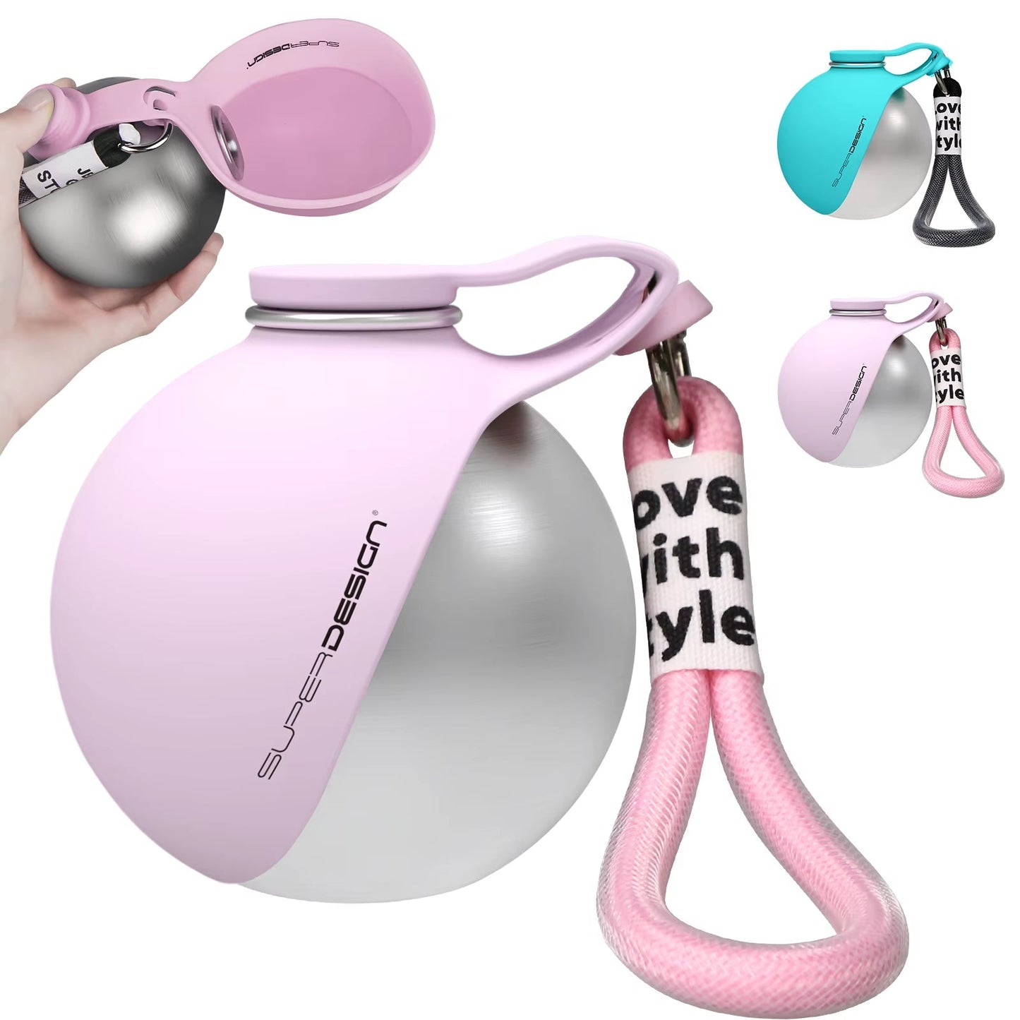 Portable Dog Water Bottle – Leak-Proof & Travel Ready