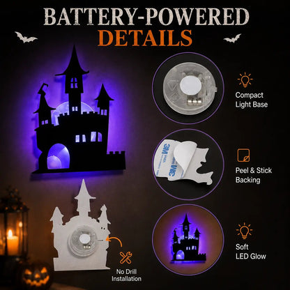 🔥 Last Chance! 60% OFF Halloween LED Wall Stickers 🎃 Create Spooky Vibes Instantly